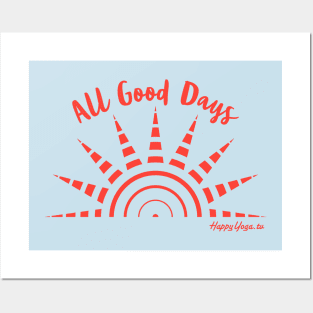 All Good Days | Red Posters and Art